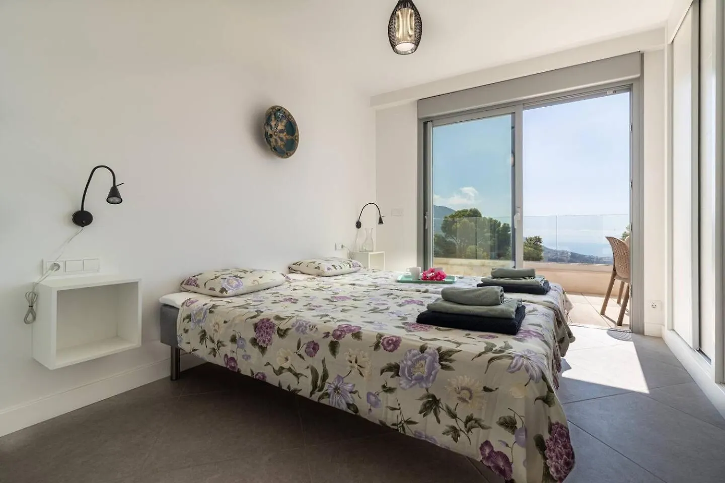 شقة Seaview 3-Bed Flat With 2 Terraces Mijas Pueblo