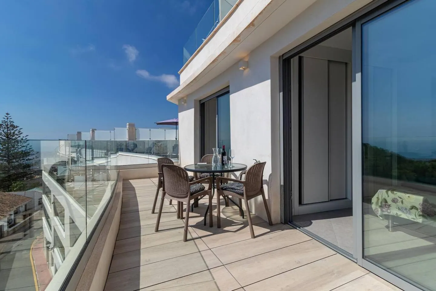 Apartamento Seaview 3-Bed Flat With 2 Terraces Mijas Pueblo