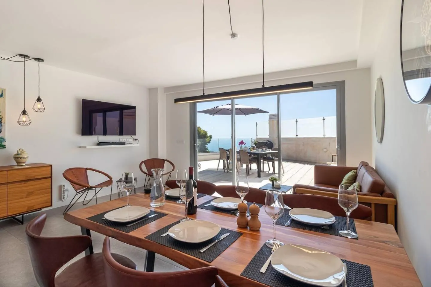 Apartamento Seaview 3-Bed Flat With 2 Terraces Mijas Pueblo España